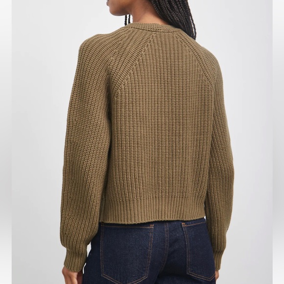 Rails Josie Cardigan in Olive size M - Picture 4 of 9